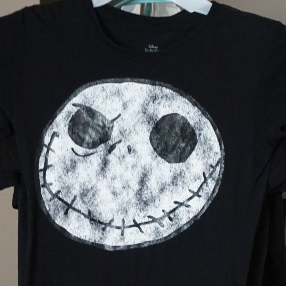 Short Sleeve Nightmare Before Christmas Jack Black babydoll Disney Small